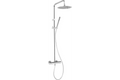 Brause-System Stabhandbrause, Kopfbrause 250mm und Thermostat chrom