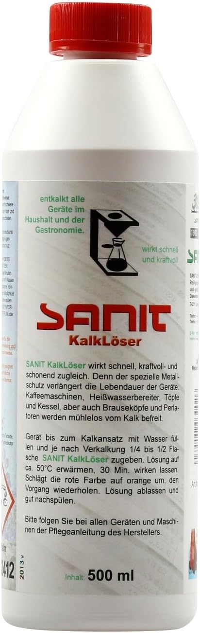 Sanit Kalklöser 500 ml Flasche. Der Kräftige Kalklöser