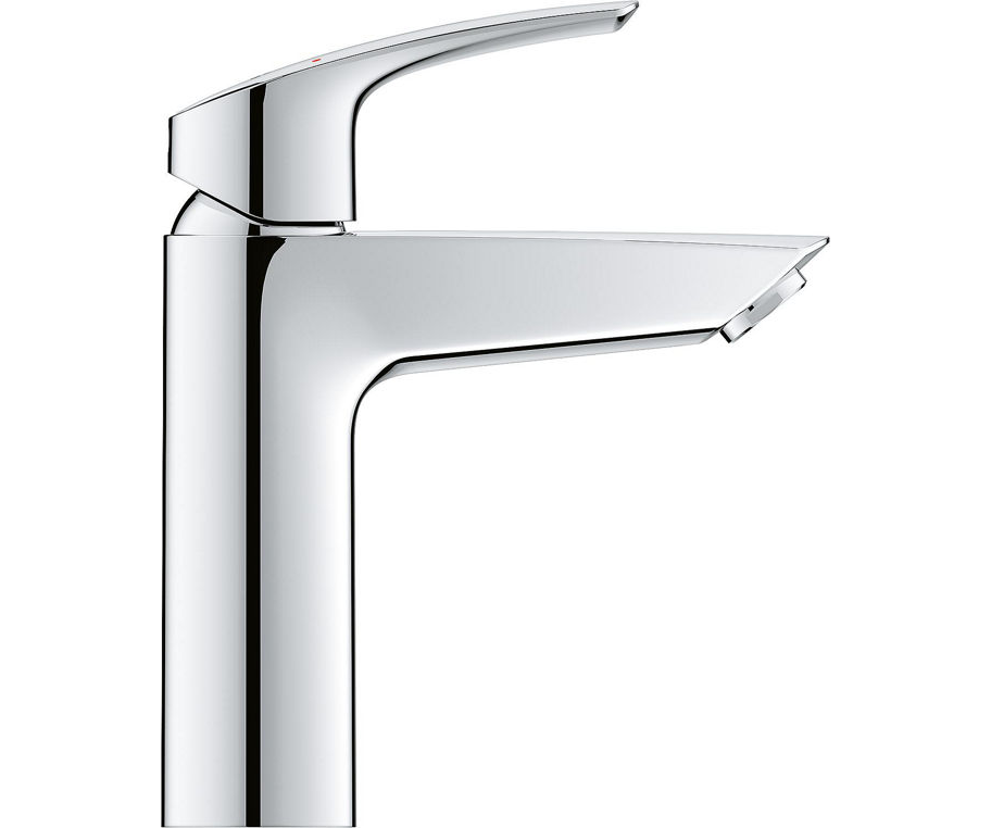 Waschtischmischer Grohe Eurosmart M-Size Ausladung 121 mm chrom Push-open Ablauf